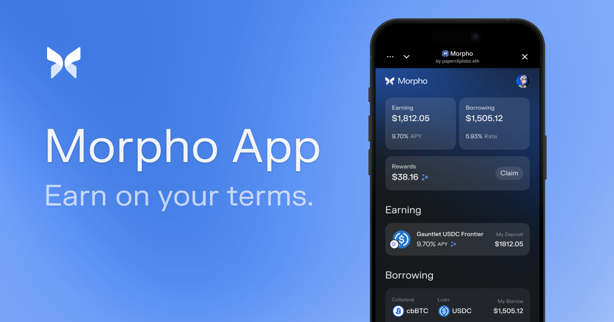 Morpho - Farcaster Mini Apps